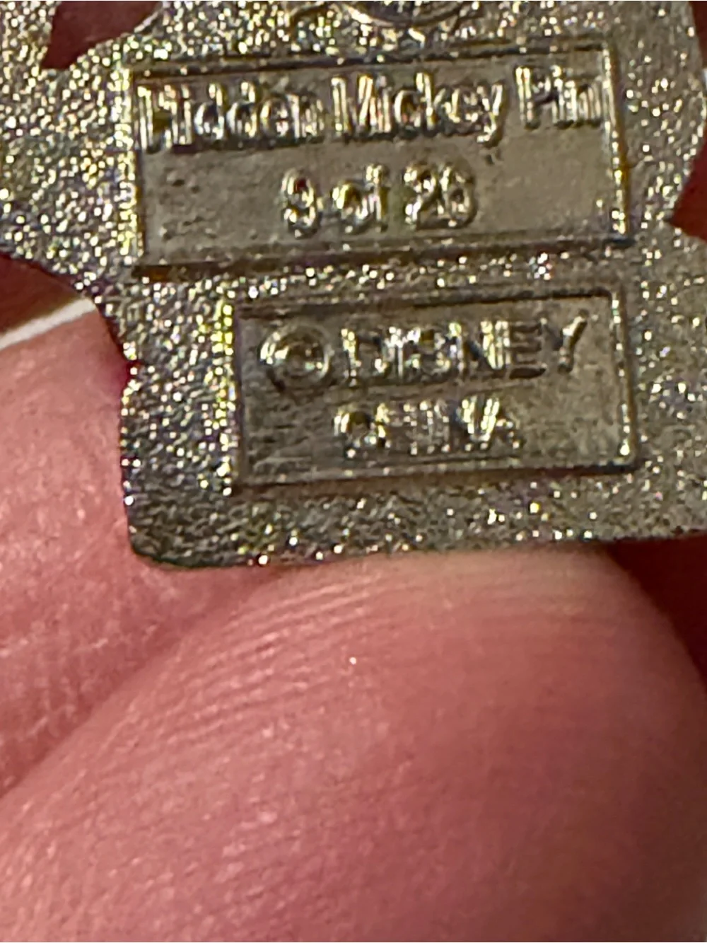 Disney DLR Alphabet Ichabod Crane Letter I Pin Hidden Mickey Disneyland 9 of 26